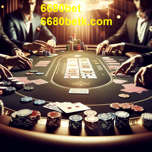 A Emoção do Poker: Tudo Sobre o Jogo no 6680bet